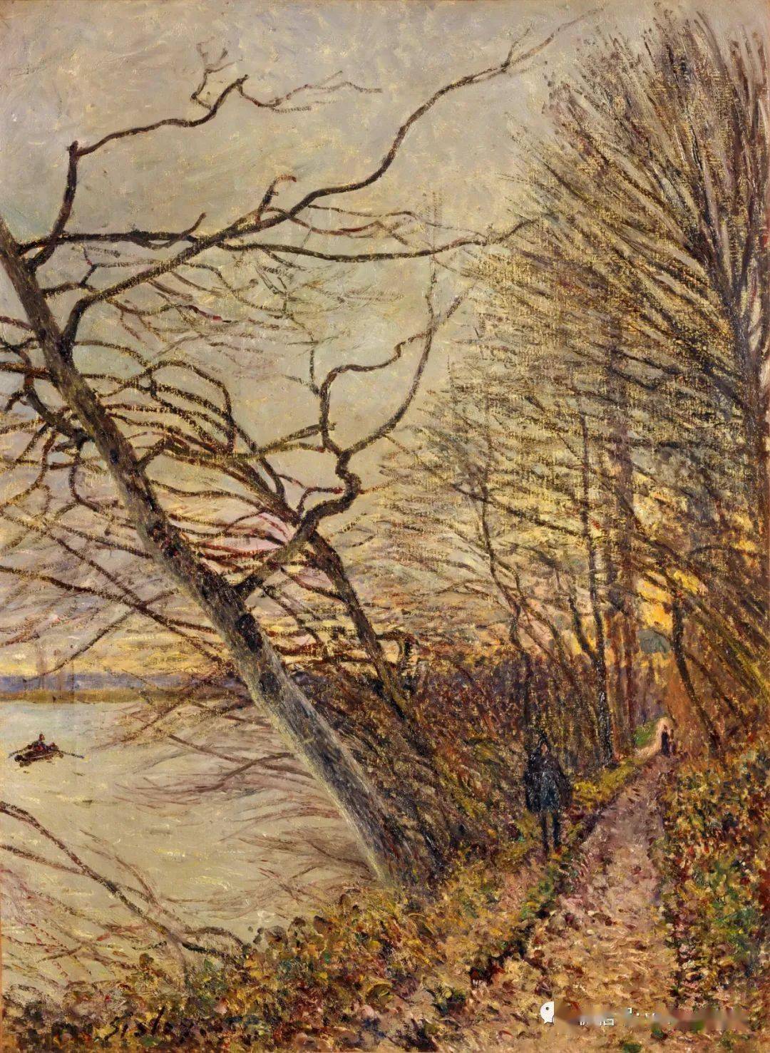 油画大师67阿尔弗莱德西斯莱绘画欣赏高清100张