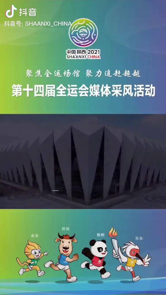 第十四届全运会场馆之西安奥体中心游泳跳水馆游泳西安