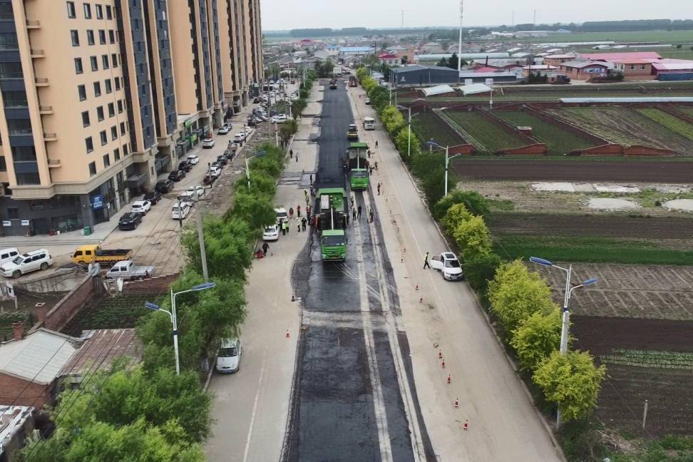 哈爾濱市雙城區雨汙分流工程完工多年積水問題將解決