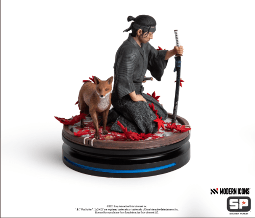 枫叶《对马岛》境井仁雕像开启预约 枫叶狐狸的静态美感