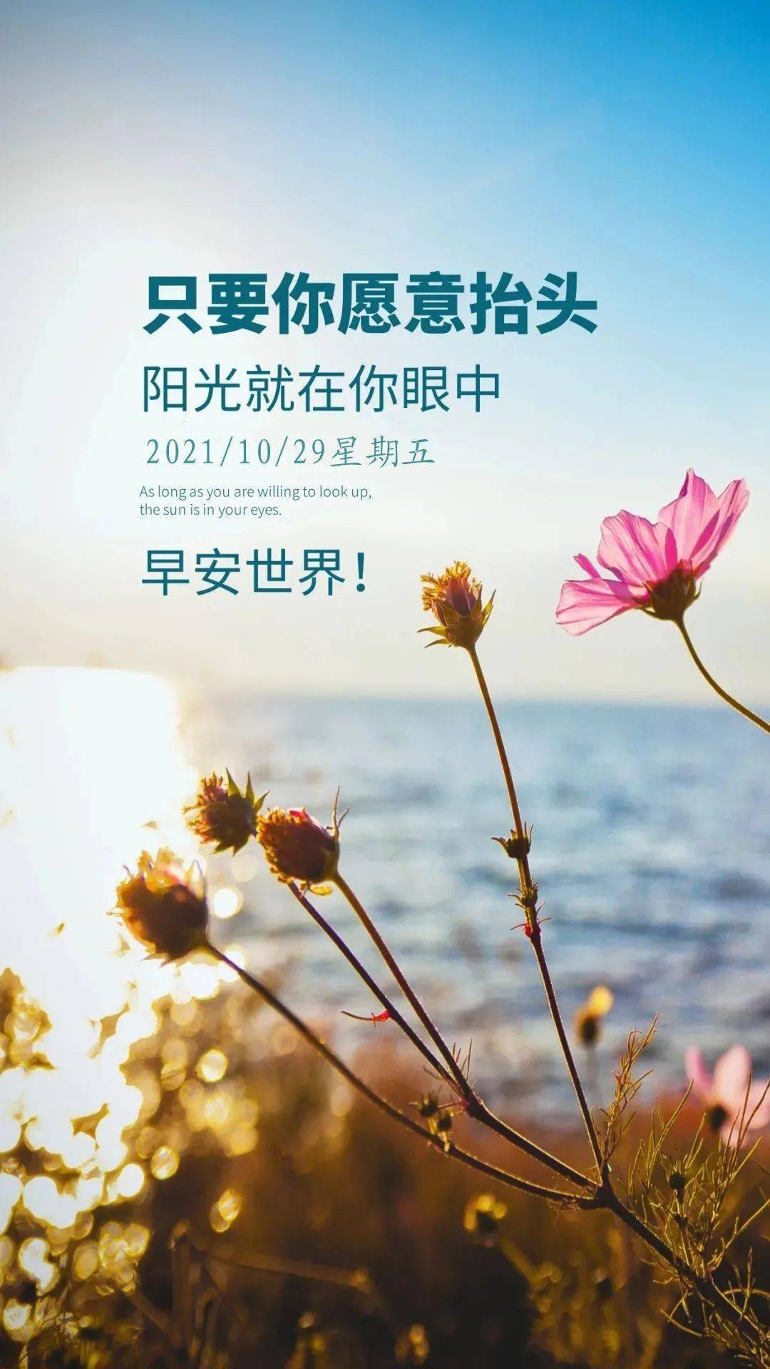 10月29日早安 | 新的一天,新的起點