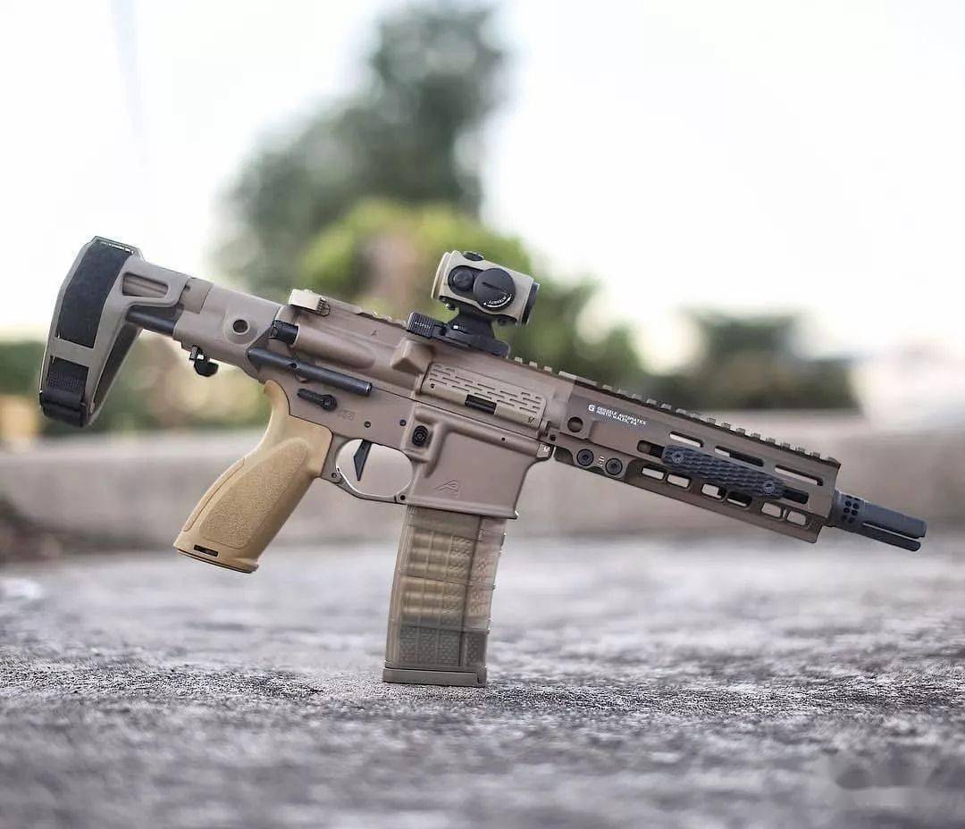 近乎于完美的拼装ar搭载了aeroprecision公司配件的枪械美图