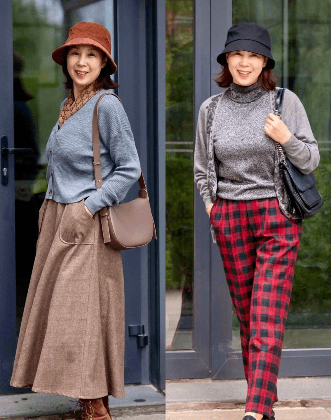 女人六十而不老这位阿姨优雅的穿搭真实自然接地气非常减龄