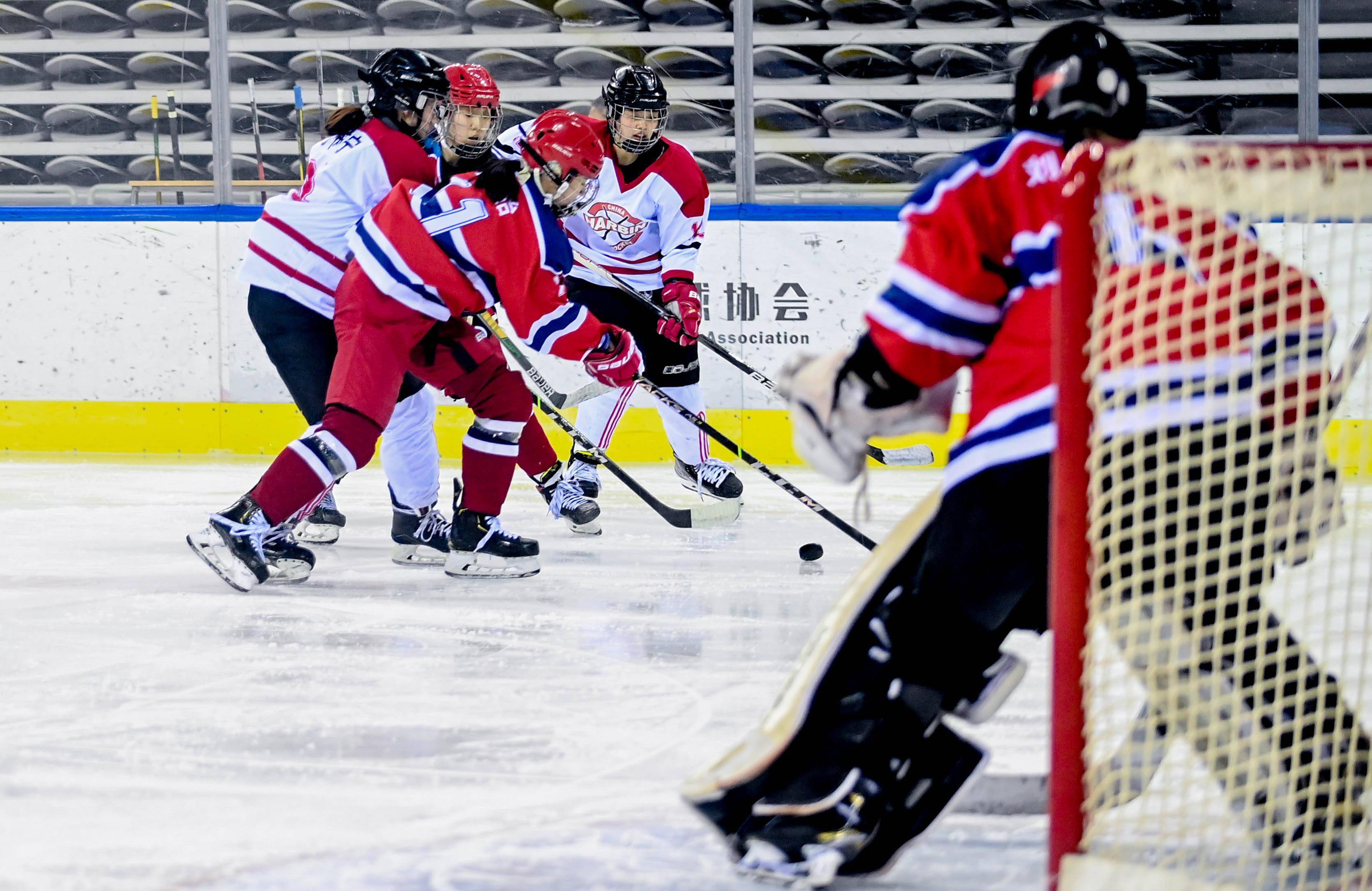 冰球2021年全国女子冰球锦标赛哈尔滨队获季军