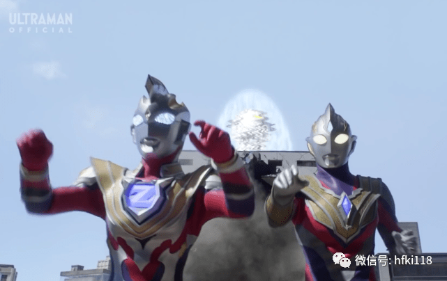 奥特曼三位迪迦线下同台登场同时还有赛罗和泽塔师徒