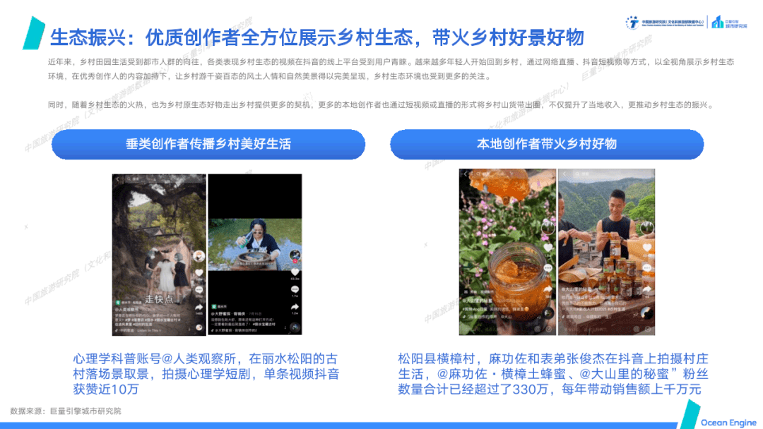 乡村|数据报告丨＂文化赋能旅游，旅游振兴乡村＂-域见中国·2021年文旅行业专题报告