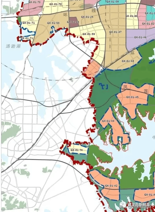 藏龙岛未来交通格局将进一步改善这条立交规划有道路连接