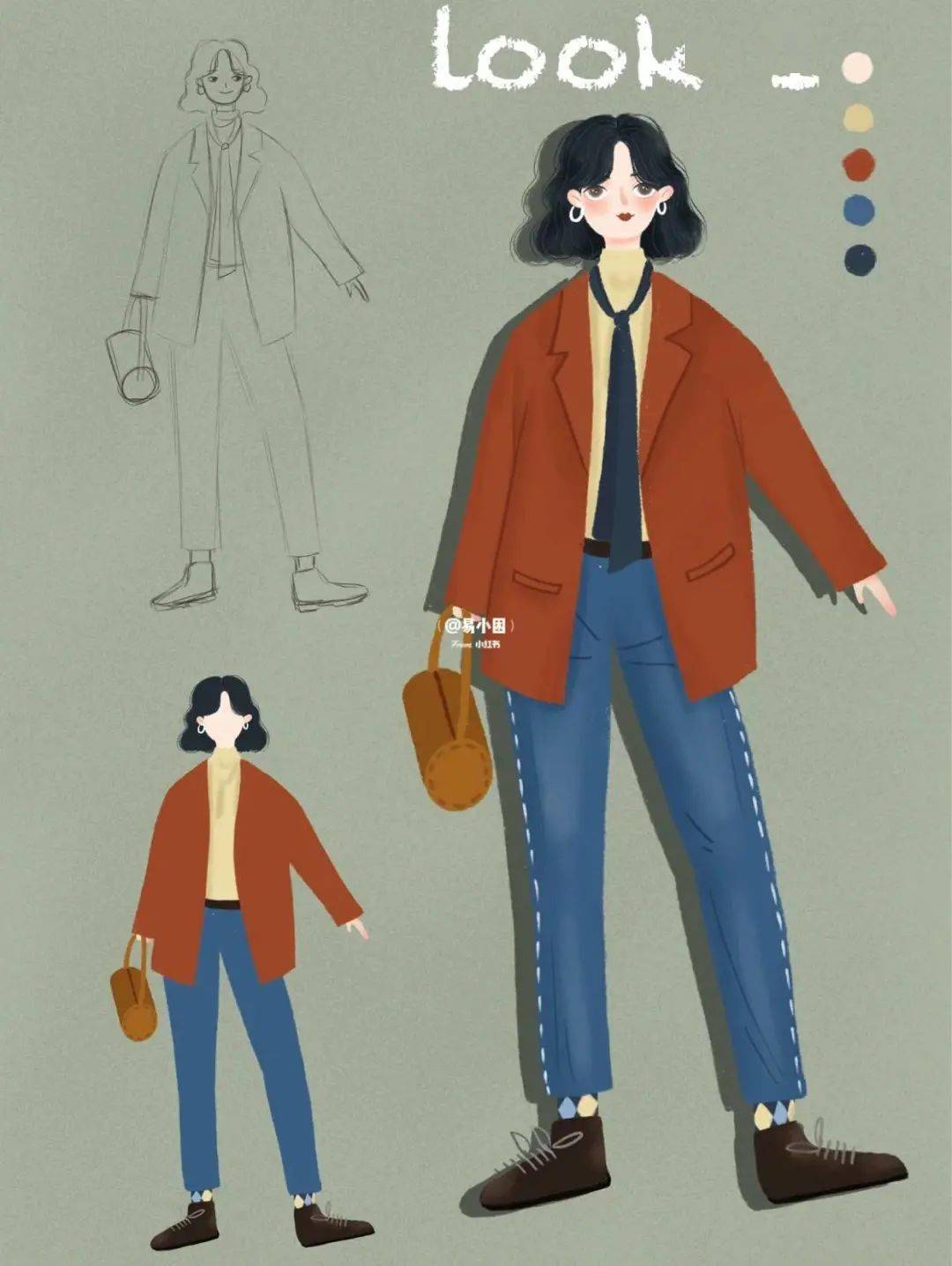 下半身 第二波！教师秋冬穿搭指南来了，这个冬天，美成一道风景线！