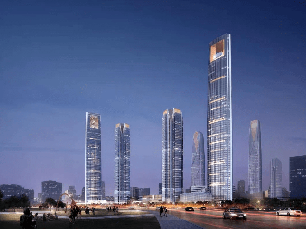 杭州西站北综合体金钥匙项目开工主塔楼预计在2027年竣工投用