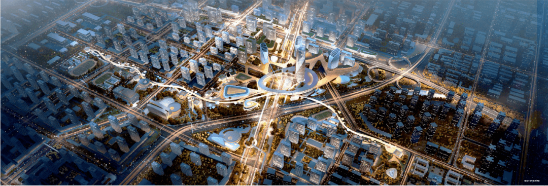 徐家湾·团结片区概念规划效果图而徐家湾的改造,要充当西安城北后续