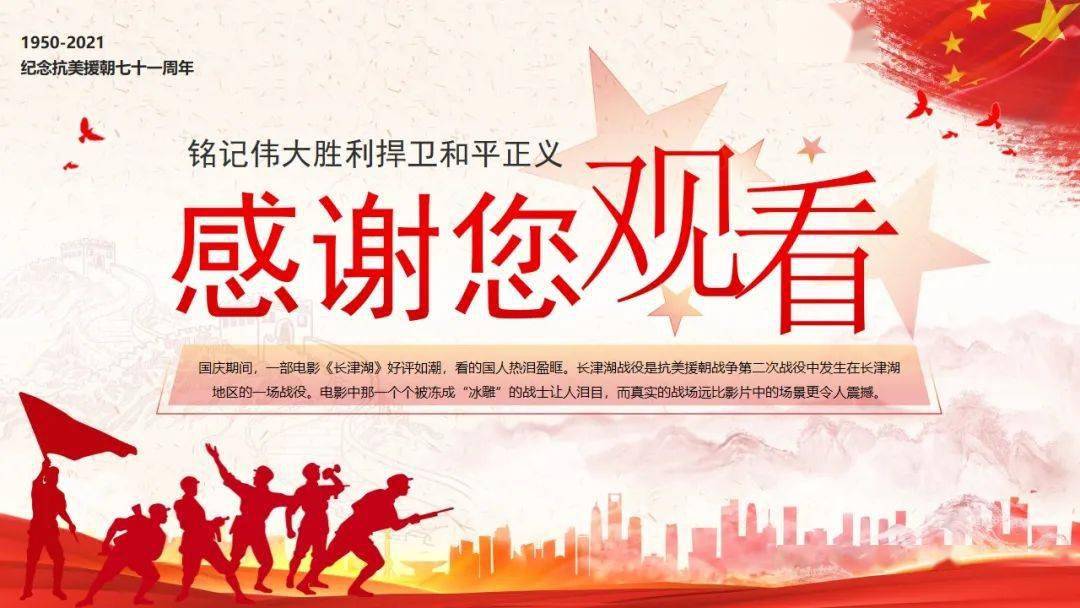 主题课件吾辈当自强长津湖战役有感