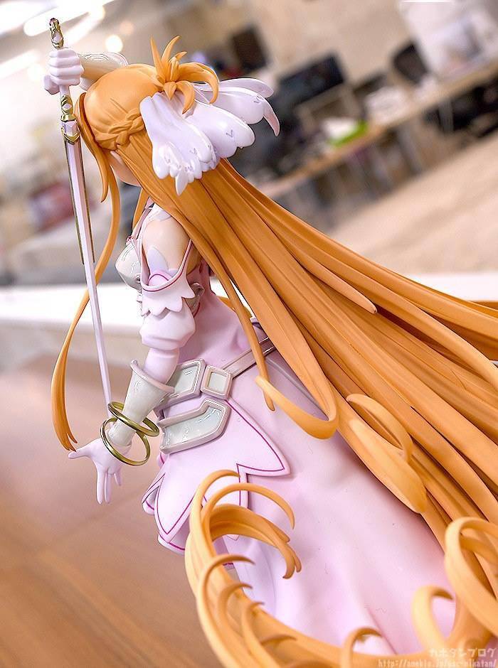 涂装完成品|模玩资讯：GSC《刀剑神域 Alicization WoU》亚丝娜 创世神史提西亚