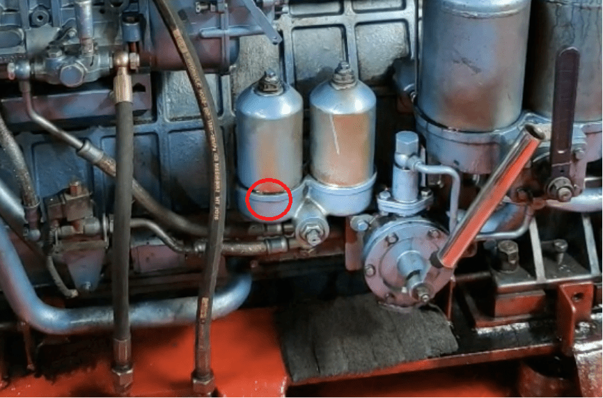 单缸柴油机呼吸器位置图片