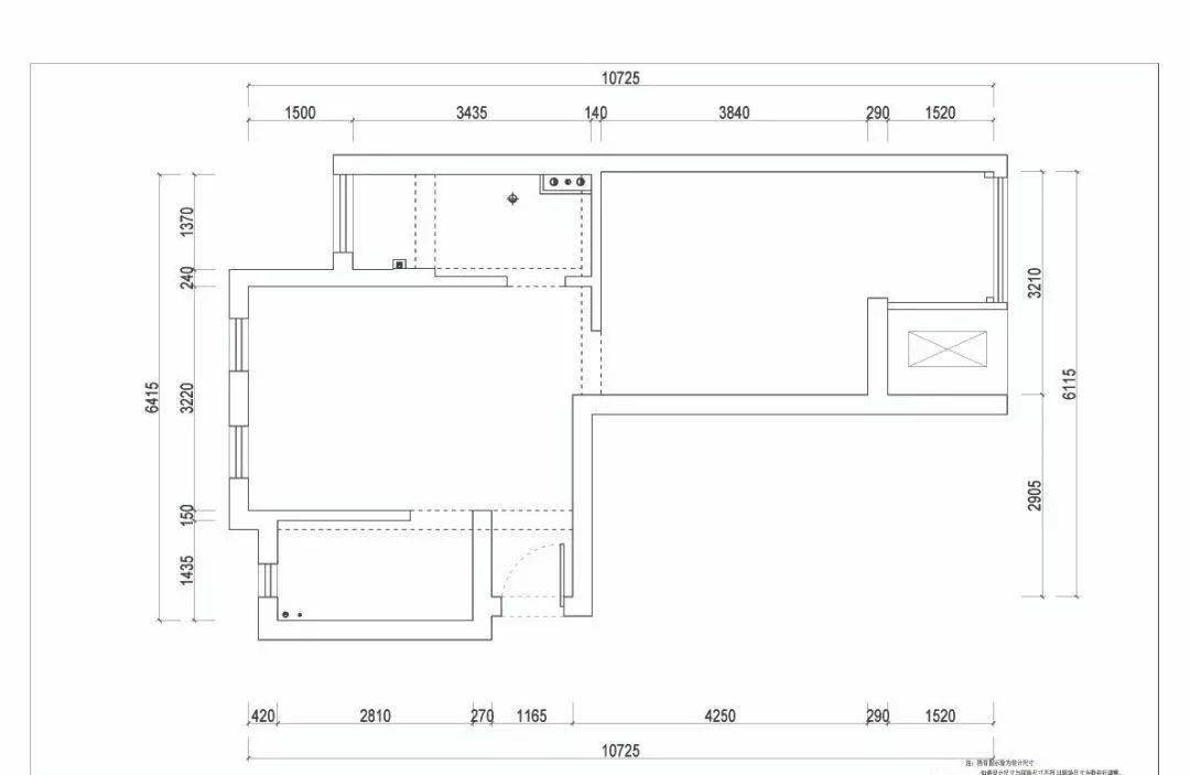 50平自在舒适小户型当黑白灰遇上柔美杏粉色质感又温柔