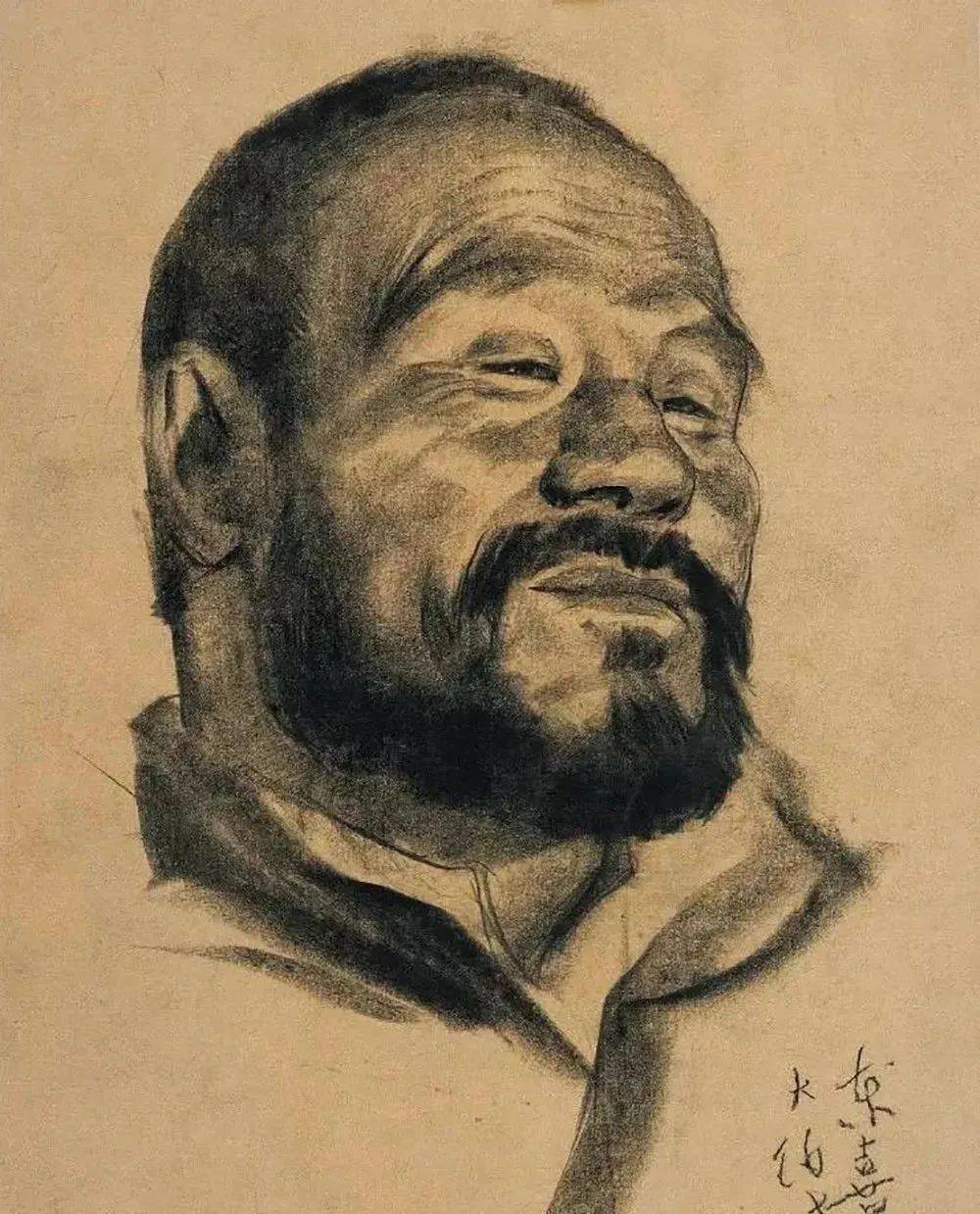 中央美院教授钱绍武素描欣赏