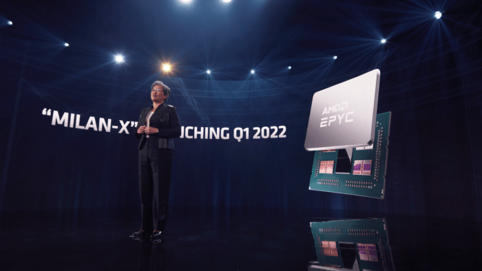 AMD 发布 EPYC Milan-X 处理器：首发 3D V-Cache 技术
