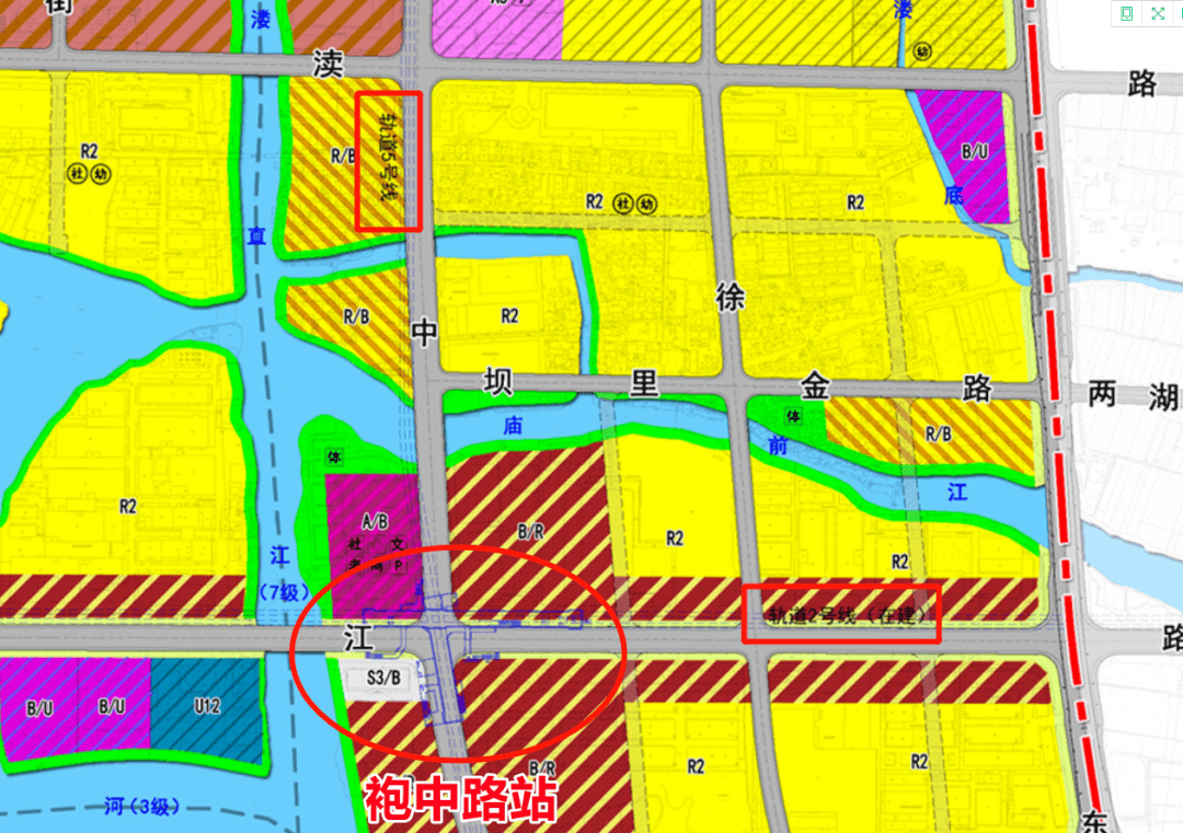 最绍兴未来向好袍江西南区块规划巨变地铁5号线要来了