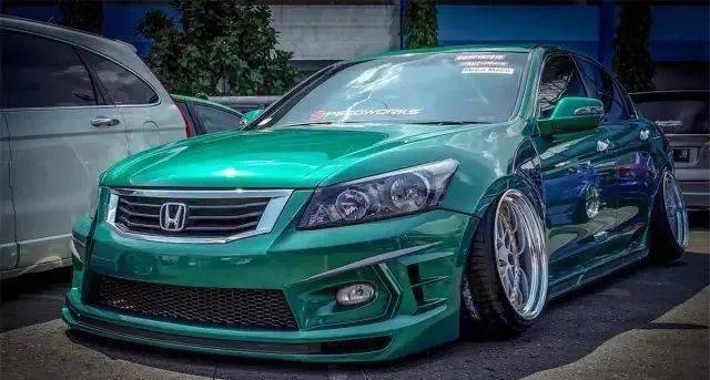 珊瑚绿版八代雅阁改装案例