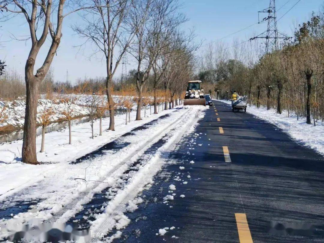 高唐九百六聚力齐行动同心战寒流高唐快速高效应对暴雪天气