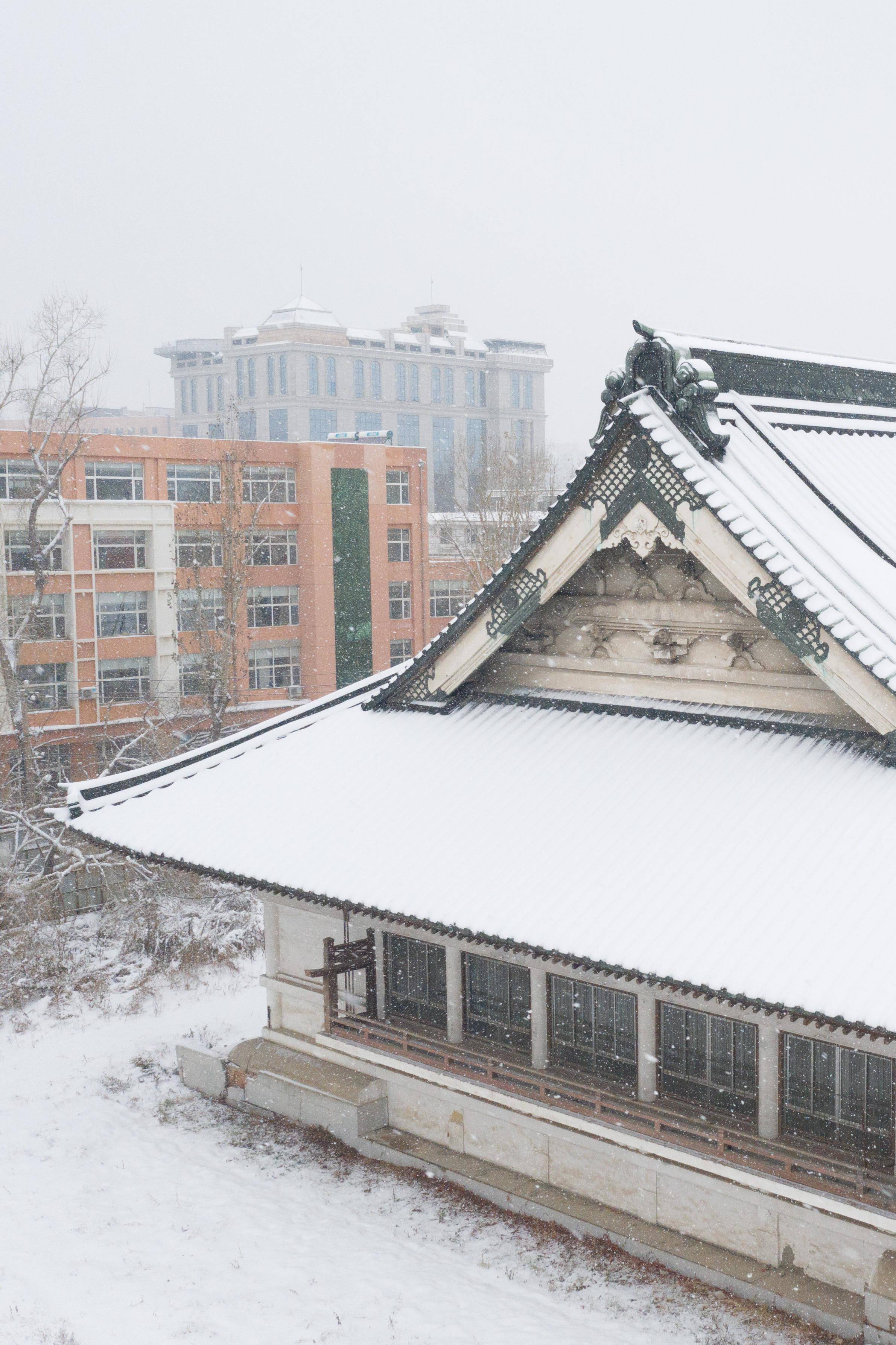 长春居然有这么多日本建筑 下雪后仿佛来到了日本 东北