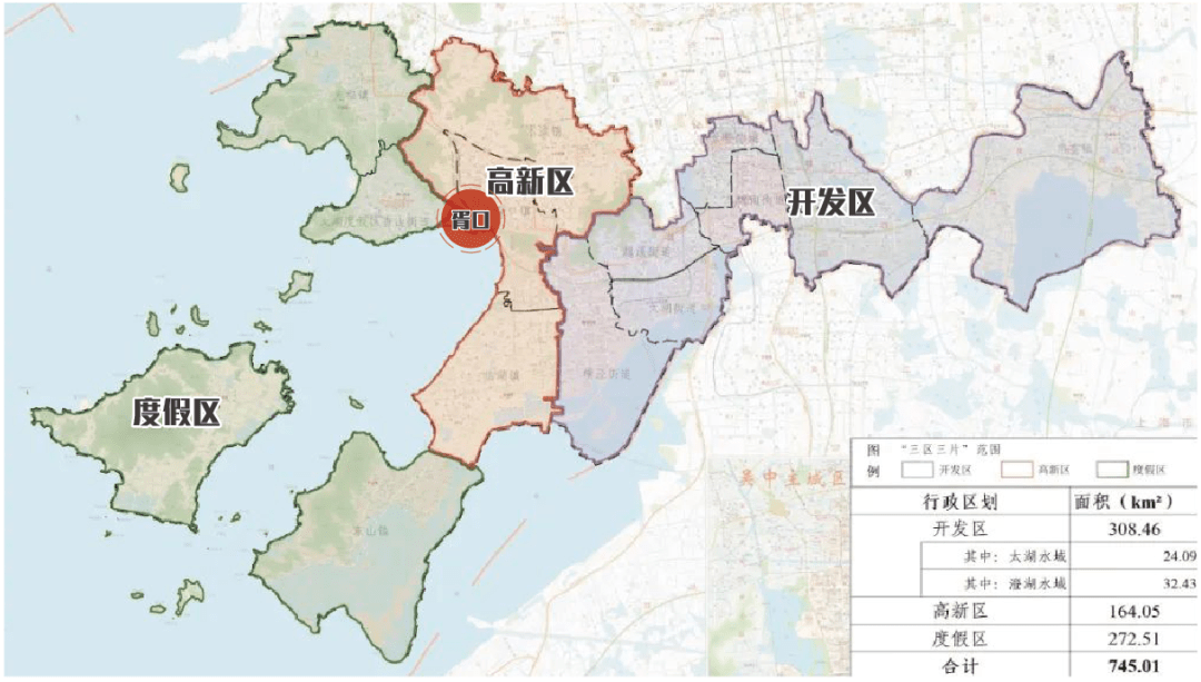 此外,受到蘇州工業園區,高新區,相城區在功能區調整後取得了明顯成效