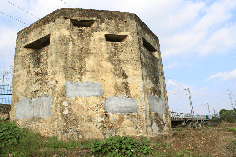日军碉堡构造图片
