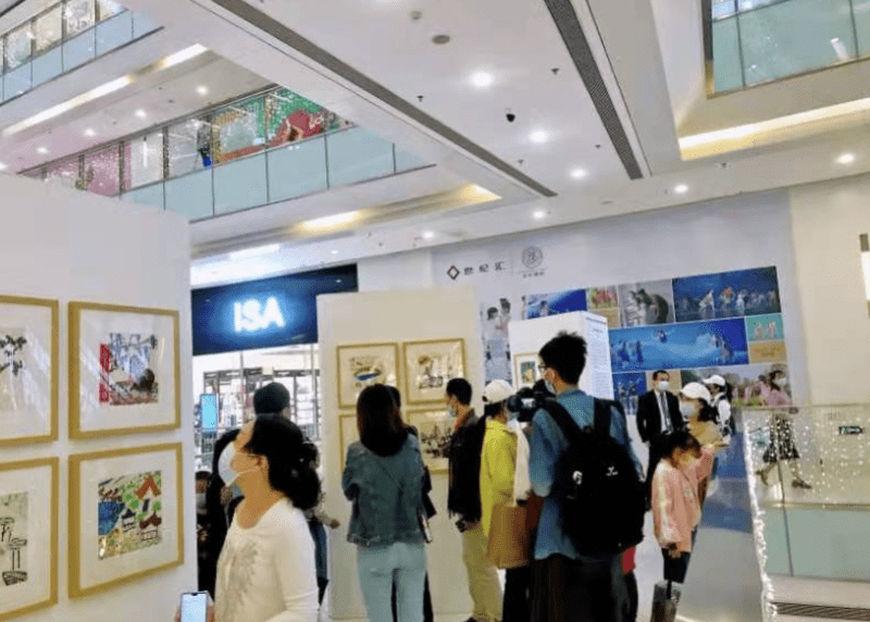 童真|“我向大师学绘画”儿童作品展开幕，展现天马行空童真世界