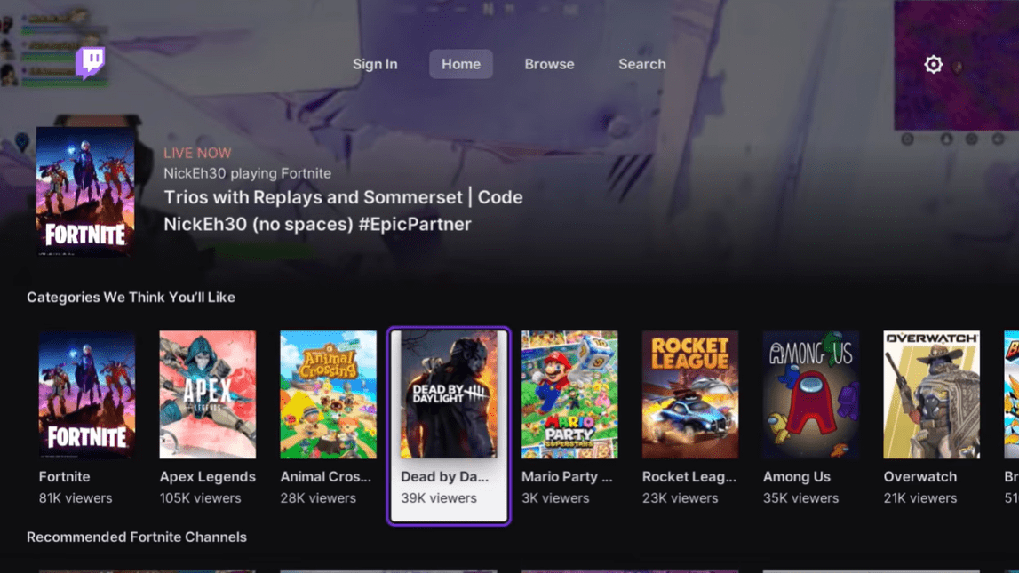 直播平台 Twitch 推出任天堂 Switch 版本，目前仅支持观看