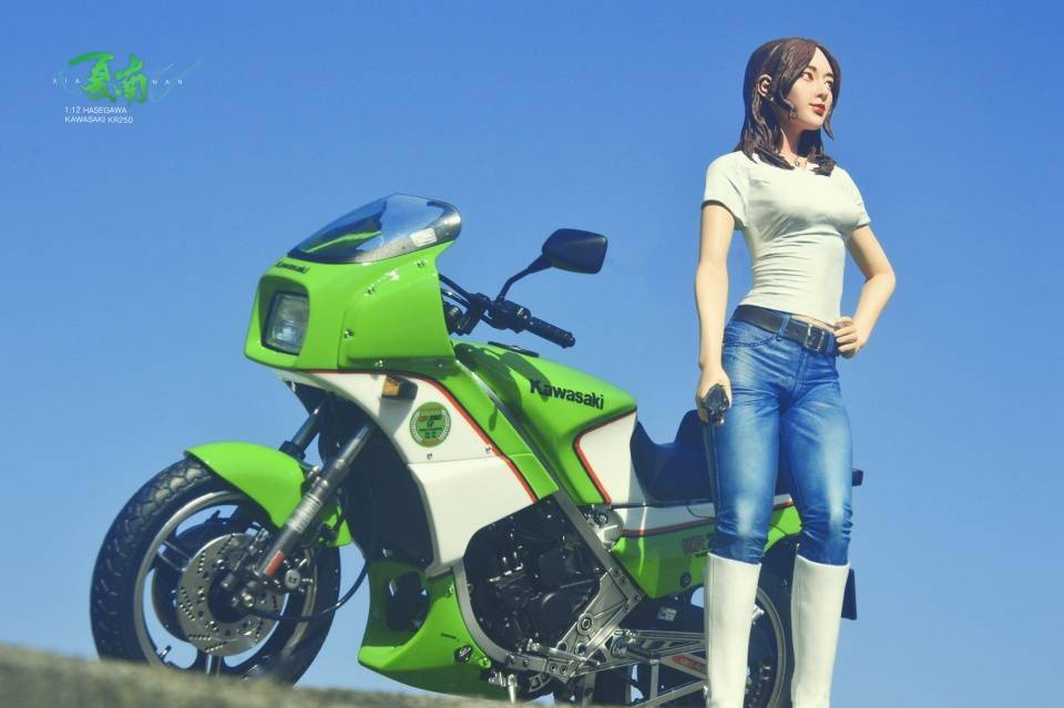 文章|模玩秀：长谷川 1/12 川崎KR250 摩托