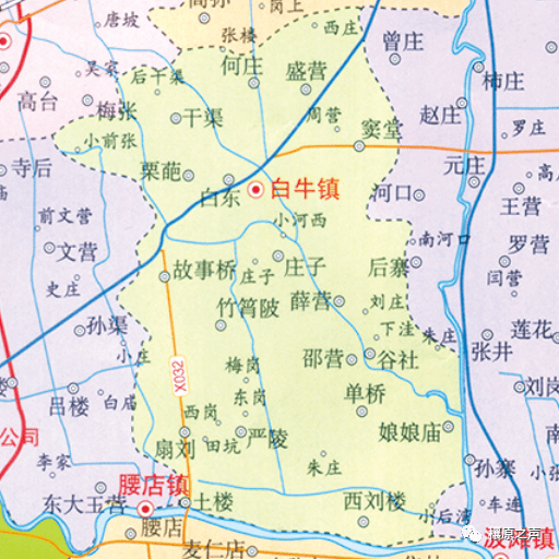 邓州市街道划分地图图片