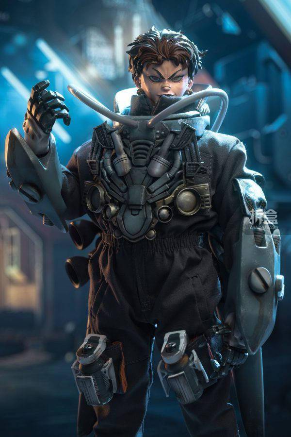 ART FUTURE 鬼捻蟲角 狩太郎 1/6可动人偶12寸兵人