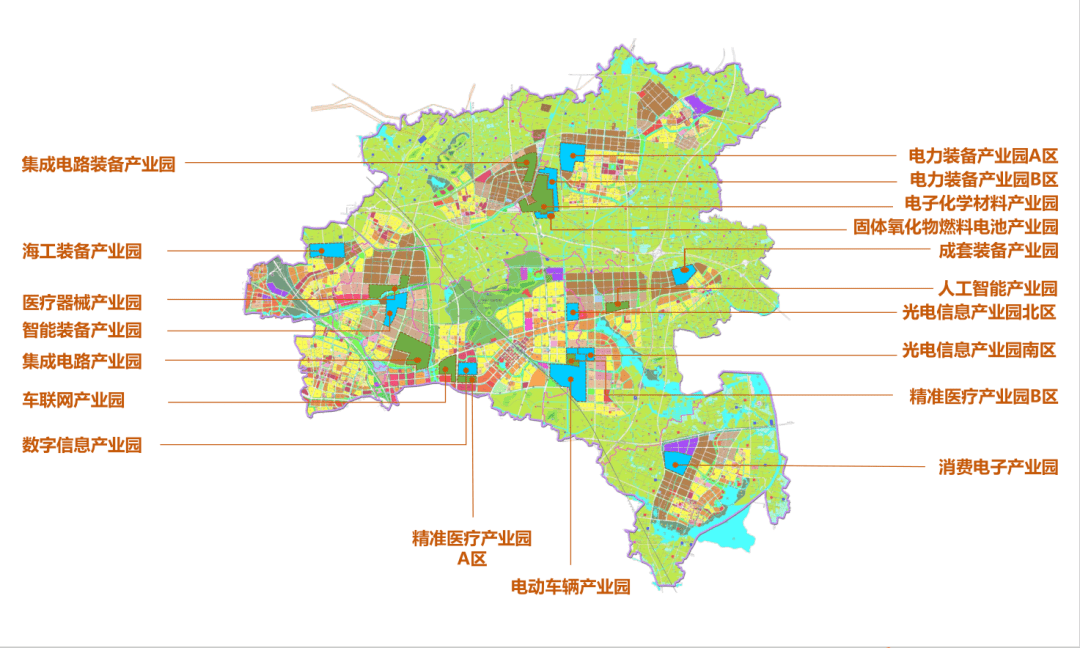 1平方公里,园区定位长三角集成电路产业协作基地,无锡工业芯片设计