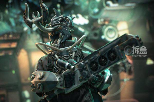 ART FUTURE 鬼捻蟲角 狩太郎 1/6可动人偶12寸兵人