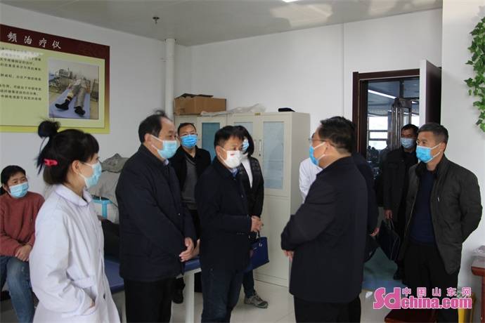 山东省卫健委对曹县中医院"中医药文化建设"工作进行调研