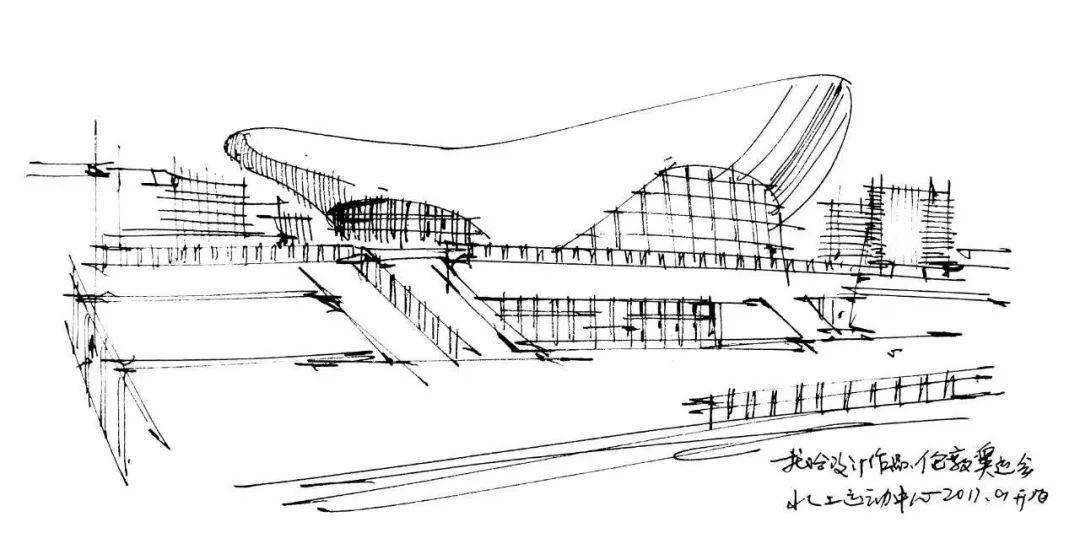 简单几笔画出灵魂手绘这样的建筑手绘你爱了吗
