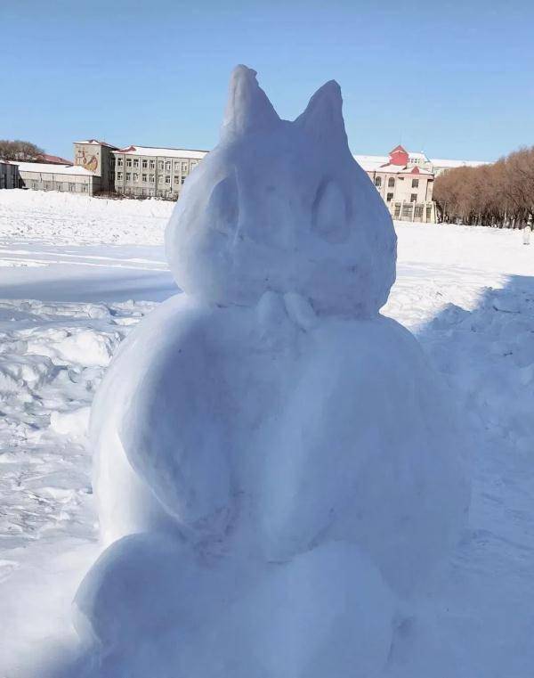 气温黑龙江女大学生的“雪灯”火了！别急，雨雪马上又到，你也能玩了！