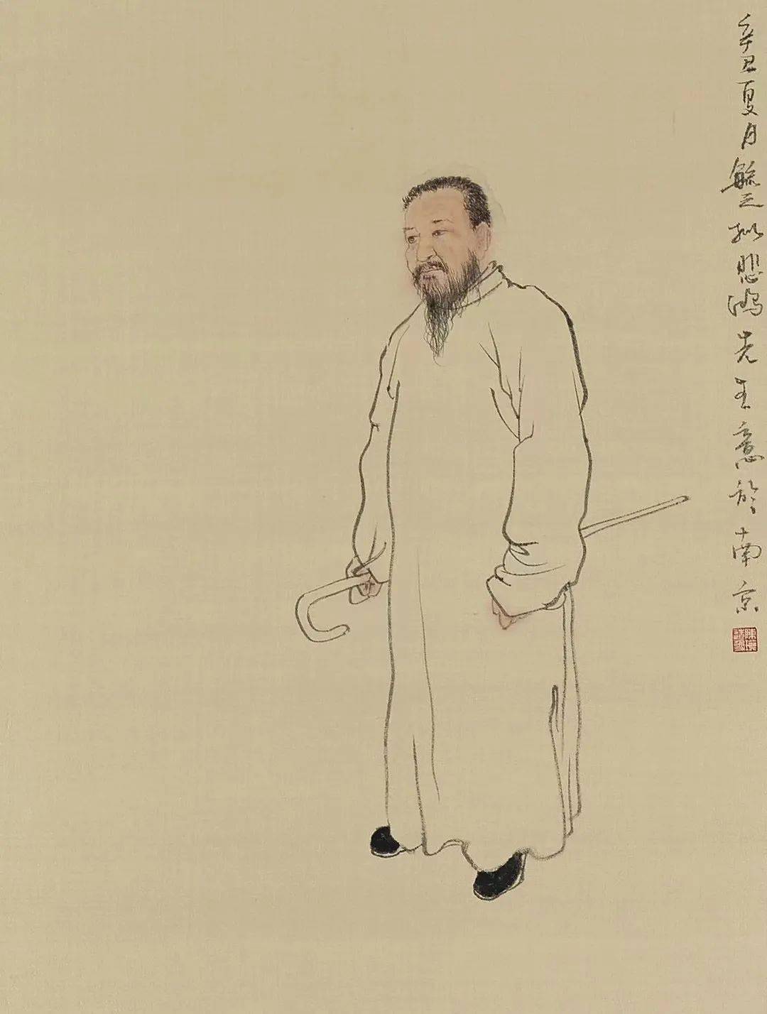 他独爱画写意人物原来谢赫六法中有如此精髓