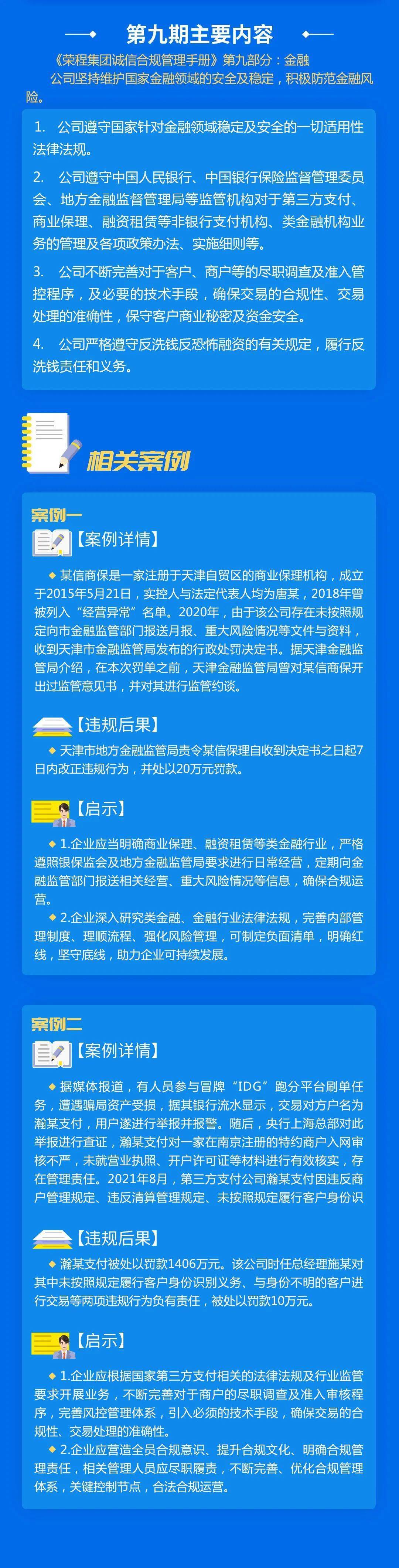 合规微学堂 第九期 金融 Finance