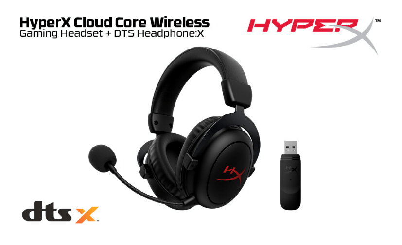 HyperX 推出 Cloud Core Wireless 无线游戏耳机