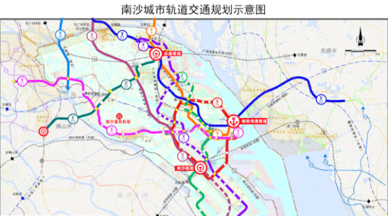 南沙15号线地铁首站年底开建届时可换乘1838号线