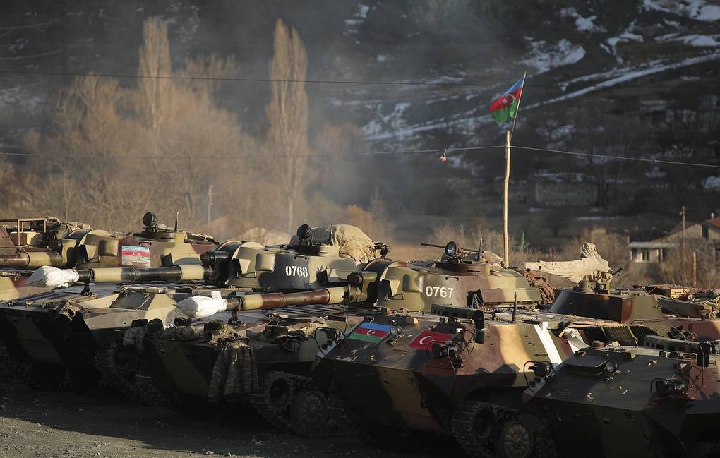 阿塞拜疆与亚美尼亚边境战火重燃,经俄罗斯斡旋后同日宣布停火