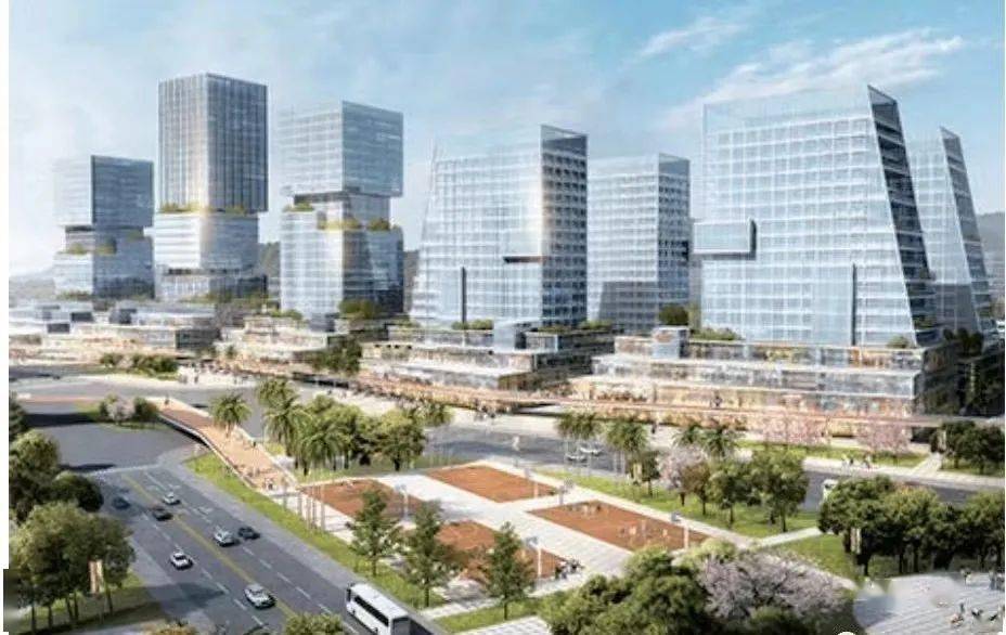 林村里牙塘—西湖工业区更新项目效果图随着2021年东莞市政府规划超