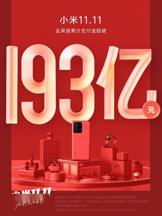 11月中国手机市场出货数据：小米连续两周排名第二