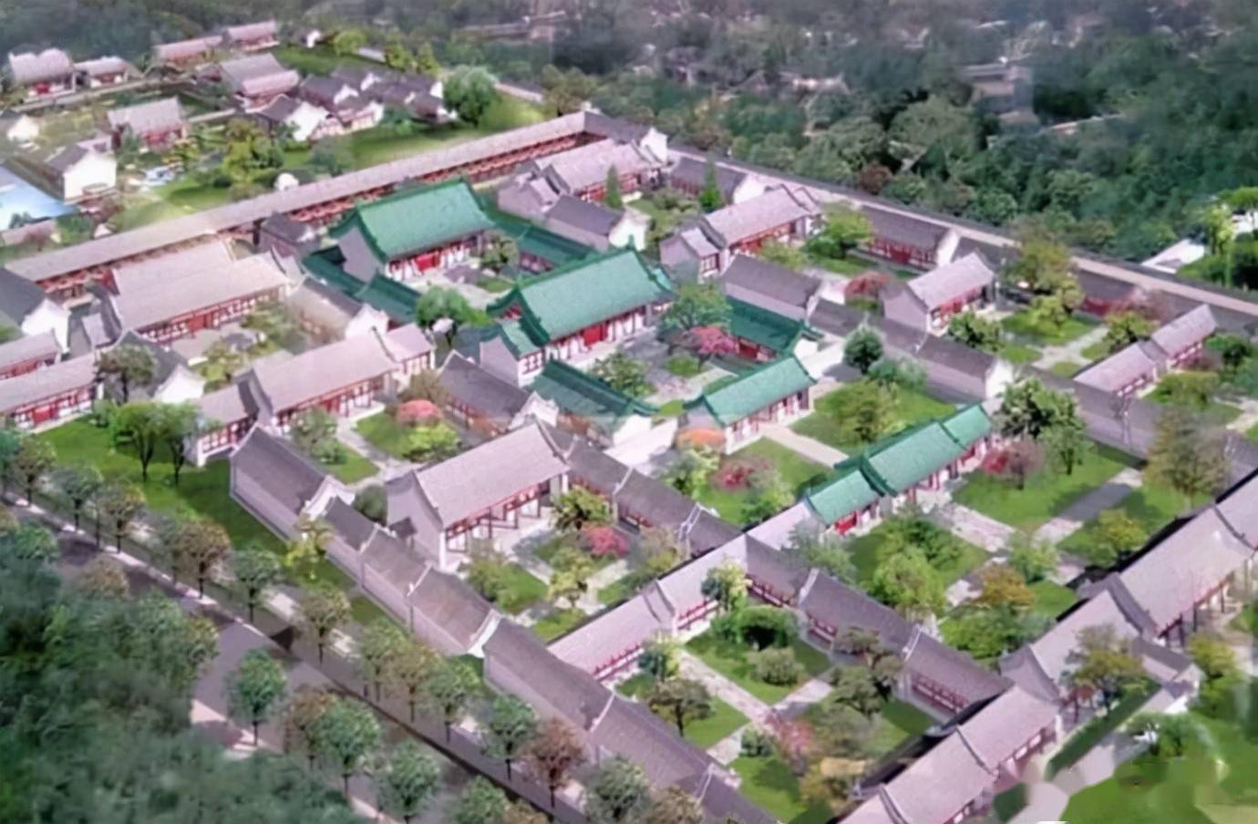 清代的亲王,郡王府,在建造规制上有什么区别?_府邸