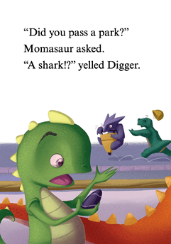 英文原版绘本|《恐龙迪格之蛋糕弄错了》_digger