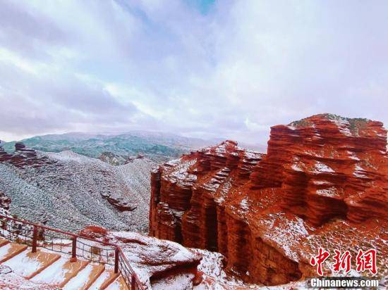 阳光|来甘肃平山湖大峡谷赏一场雪景