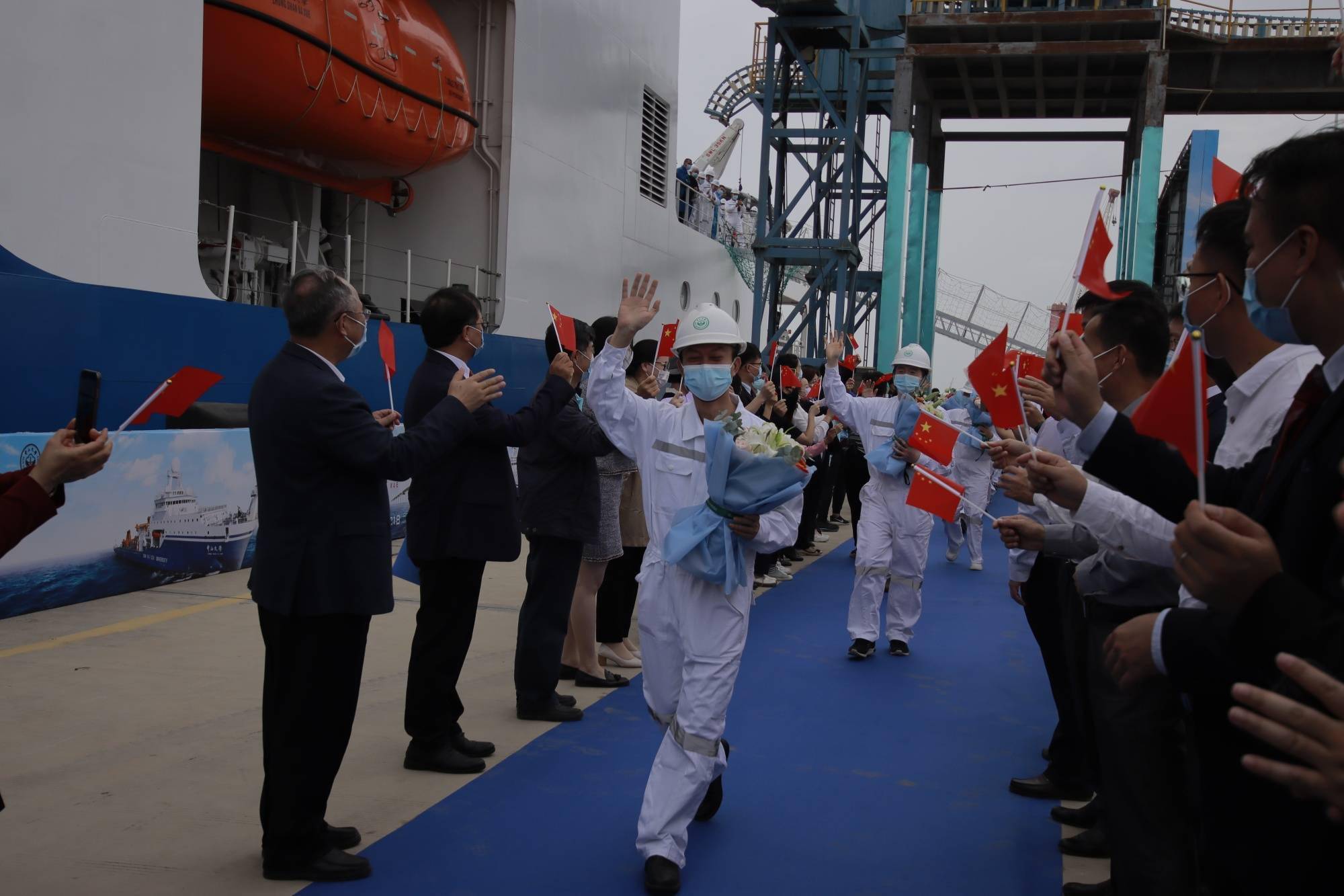 我国最大综合科考实习船“中山大学”号正式投入使用 将执行首次科考任务