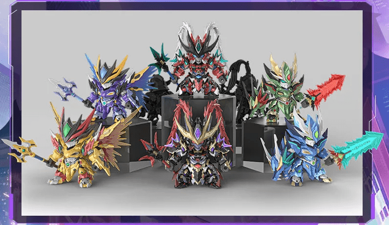 模玩资讯摩动核新品3连发q版盲盒新企划