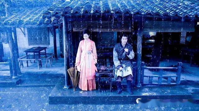剑气如虹，雨泪情殇的《剑雨》“暴力美学” 赏析！这是一场水墨武侠中的文化仪式！_石桥