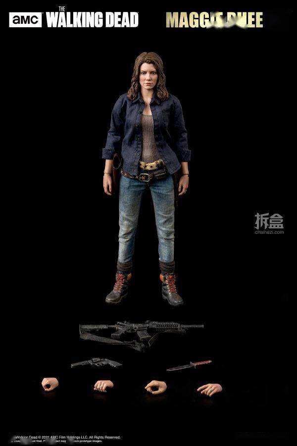 服装|THREEZERO 行尸走肉 玛姬瑞 MAGGIE RHEE 1/6可动人偶